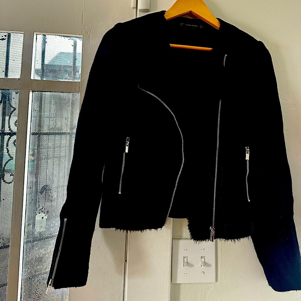 Zara Trafaluc Leather Jacket